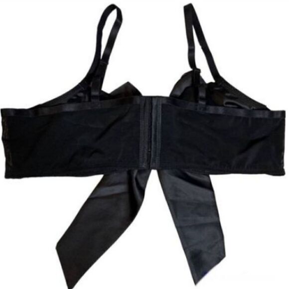 NWT Torrid Satin Bow Tie Bra Sz0 - Picture 2 of 7